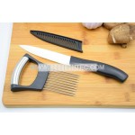 Ceramic knife and Stainless Steel 304 Onion slicing Holder/Meat Fork needle / Vegetable Slicer/cutting guide