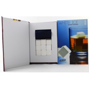 Ceramic whiskey stones 9pcs/set gift box