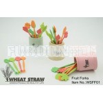 Wheat straw fruit fork WSFF01